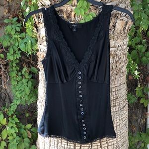 ☀️ Express Black Top | XS